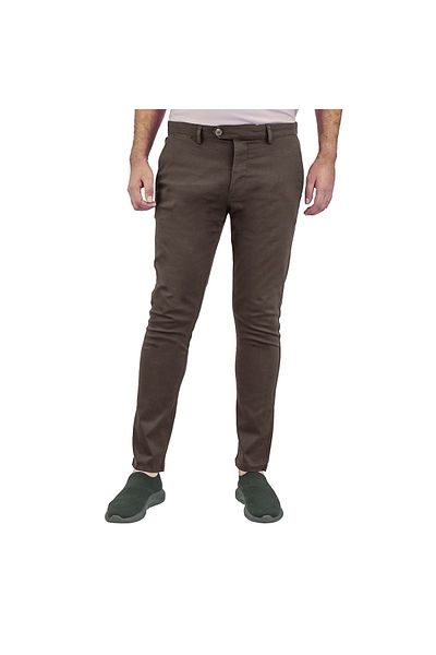 Giordano Men's Cotton Spandex Twill Low Rise Slim Fit Khakis