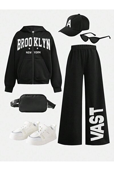 MODARAMA طقم علوي وسفلي لطيف ورائع للأطفال البنات والأولاد مكون من قطعتين