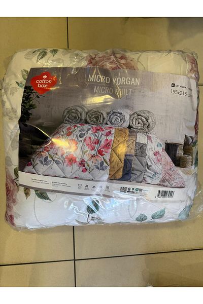 Cotton Box 195X215 cm Double Printed Micro Quilt Assortment