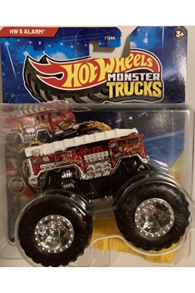HOT WHEELS 2025 Hot Wheels Monster Trucks HW Live Red 5 ALARM Fire Truck