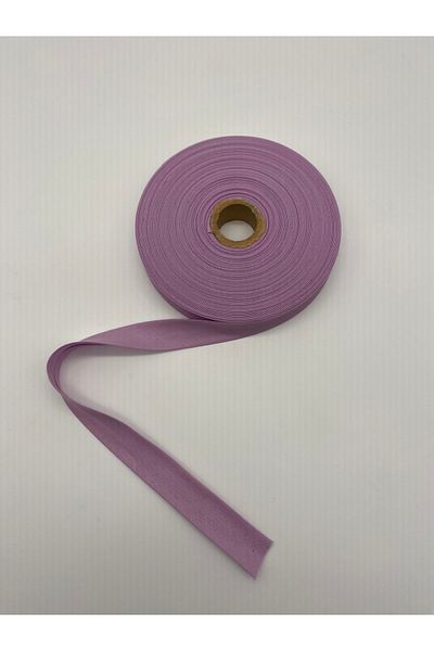 Ak Tuhafiye 100% βαμβάκι (Koton) Piping Lilac 25 μέτρα μήκος - 2 cm πλάτος - Bias Ply Cotton Piping 25 μέτρα Νο:6