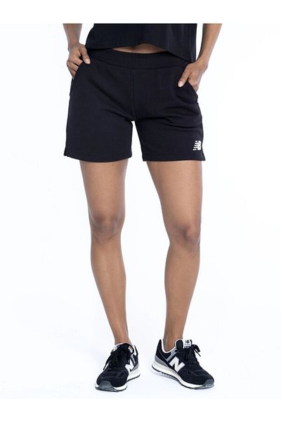 New Balance Pantaloni scurți pentru femei Lifestyle Black Wns1303-bk