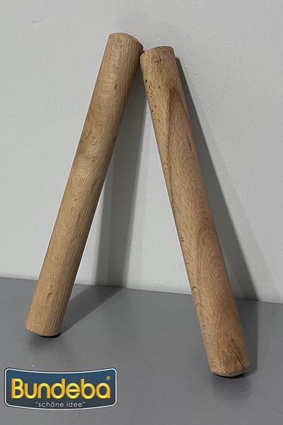 Bundeba 50 Pairs Rhythm Sticks Set (100 Pcs) Rhythm Stick Rhythm Stick