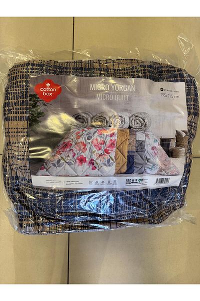 Cotton Box Single Printed Micro Quilt 155X215 cm Assortment