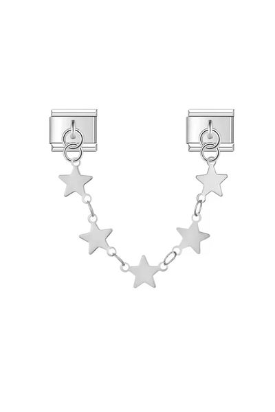 RoseCo00 Italian Steel Bracelet Charm