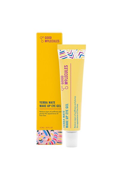 Good Molecules Yerba Mate Eye Gel with Hyaluronic Acid & Caffeine - Hydrate, ...