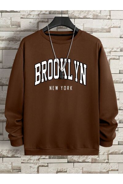 Tarzsokak سويت شيرت بقلنسوة كبير الحجم مطبوع للجنسين باللون الأسود