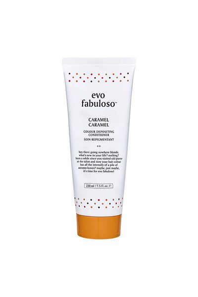 Evo Fabuloso Caramel Color Depositing Treatment - Color Care Conditioner - 220ml / 7.5 Fl Oz