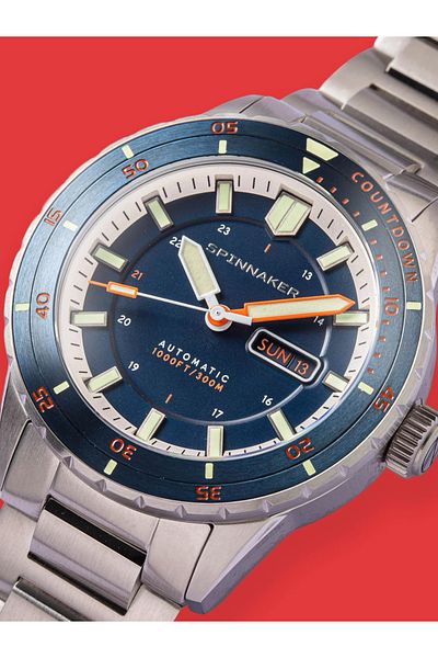 SPINNAKER Mens Watch Sp-5099-44, Automatic, 43mm, 30atm