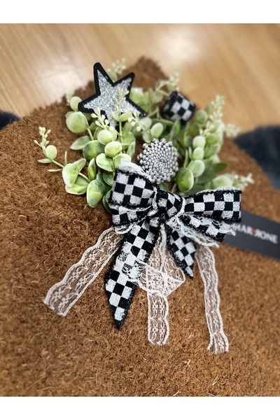 Marrone Door Front Mat Door Mat Floral Mat