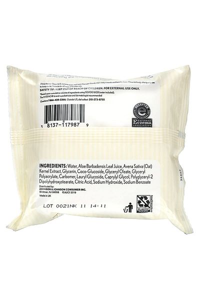 AVEENO Baby Wipes 25 Count Sensitive (4in), 25 Count