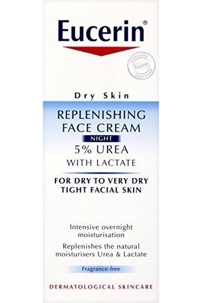 Eucerin Dry Skin Replenishing Face Night Cream - 5% Urea 50ml