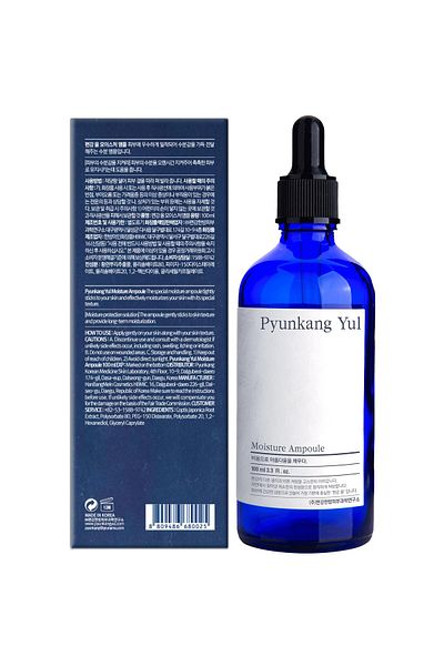 Pyunkang Yul Moisture Ampoule - Korean Serum for Oily & Combination Skin - 3.4 Fl Oz