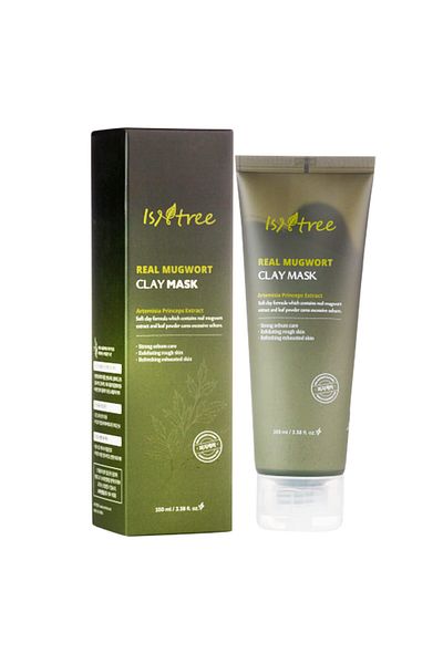 Isntree Real Mugwort Clay Mask, 100ml