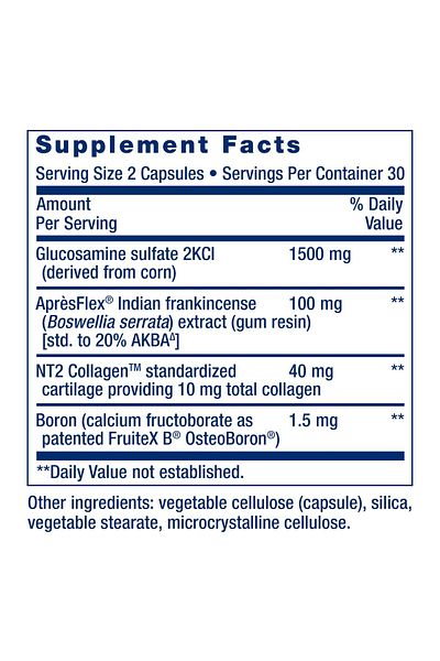 Life Extension ArthroMax® Advanced NT2 Collagen™ & AprèsFlex®, glucosamine, Boswellia, joint health, 60 caps