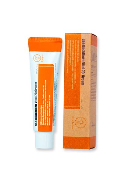 Purito Sea Buckthorn Vital 70 Cream 50ml Best Korean Cosmetics