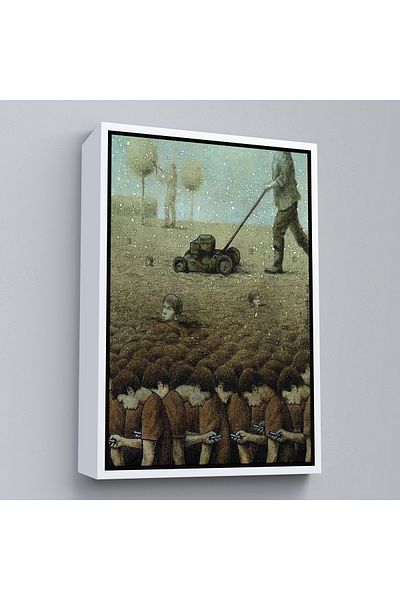 Harita Sepeti Pictură pe pânză cu idee surrealistă, dacă ridici capul, te-ți pierde