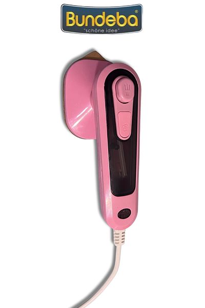 Bundeba Pink Portable Mini Travel Iron - Steam and Electric Light Portable
