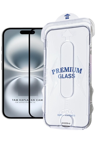 Evax (MAGICBOX TAM) iPhone 16 Uyumlu Kolay Kurulum Aparatlı Magic Box Tam Kap...