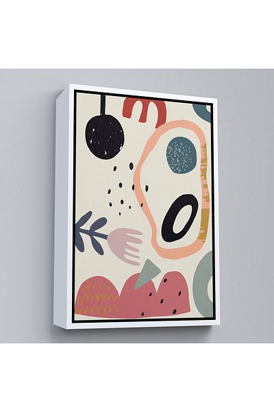 Harita Sepeti Diagrama culorilor abstracte cu cadru alb