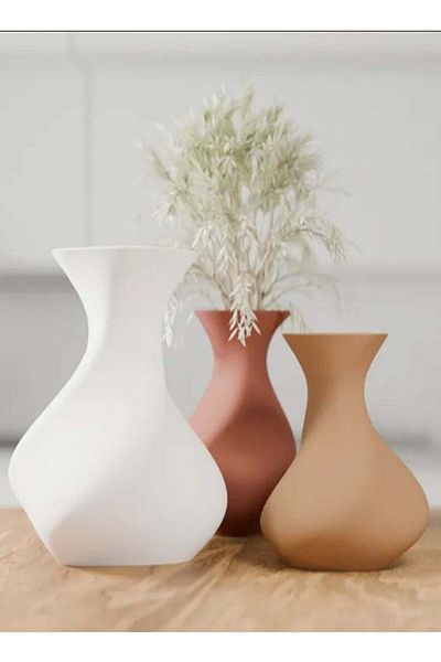 3D Brothers Elegant Modern Vase