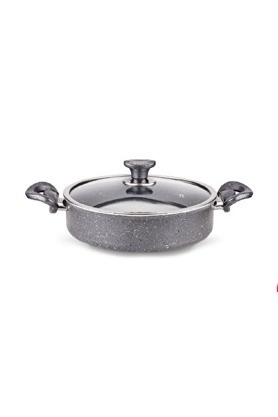 Yıldız çelik Evinda granit basık tencere 24 cm