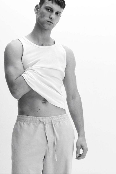 H&M Relaxed Fit Poplin trousers