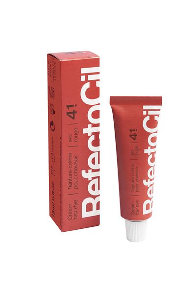 Refectocil Cream Hair Dye 2-Pack – Red (#4.1)