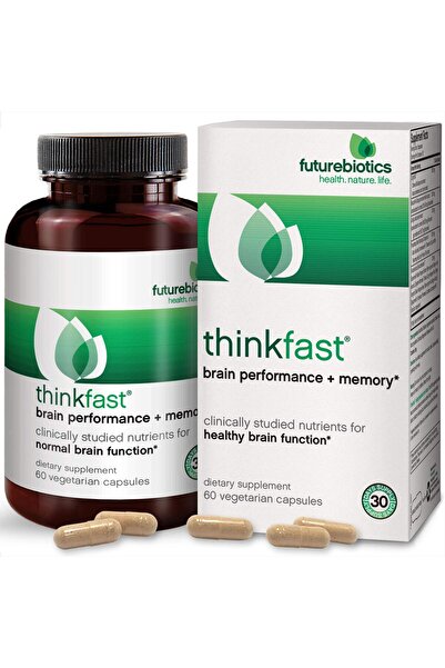Futurebiotics ThinkFast, Brain Performance and Memory, 60 Vegetarian Capsules