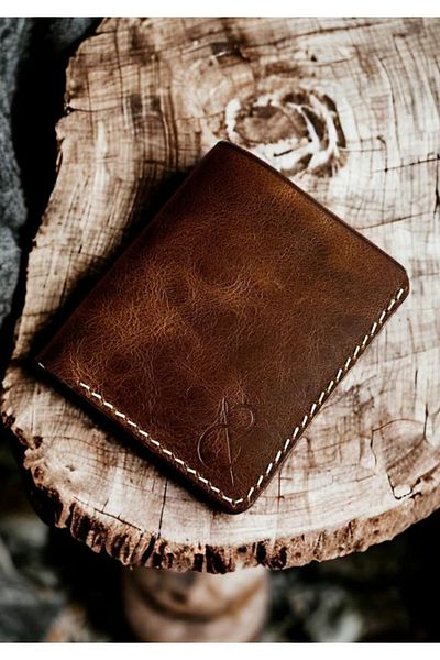 Safir Leather Δερμάτινο πορτοφόλι Sumer Ombra (περιορισμένη έκδοση)