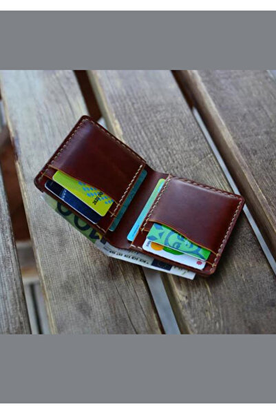 Safir Leather Американський шкіряний гаманець Whiskey Pullup