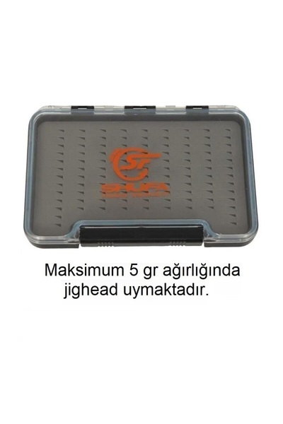 SHUFA Eva Süngerli Slim Lrf Jighead Kutusu 14x9.7x1.5cm
