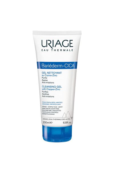 Uriage Bariederm Cica-Gel 6.8 oz | Soothing, Purifying Gel for Sensitive Skin