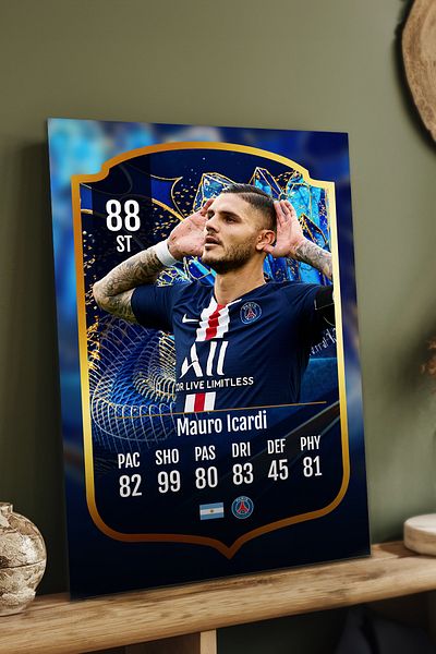 Cadran Σετ σειράς τραπεζιών Fut Card mdf Footballer