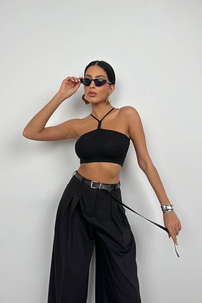 REKA MODA    Window Detail Corded Crop
