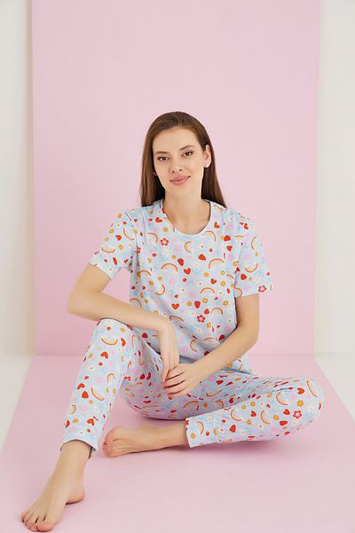 ELİTOL SET DE Pijamale din bumbac pieptănat