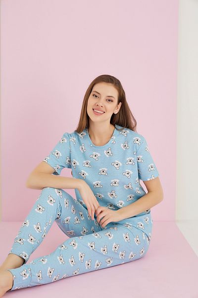 ELİTOL SET DE Pijamale din bumbac pieptănat