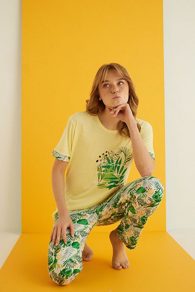 ELİTOL VISKOSE PAJAMAS SET