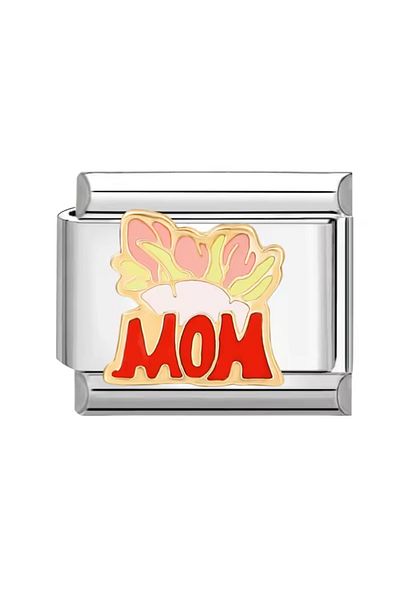 RoseCo00 Italian Steel Bracelet Charm
