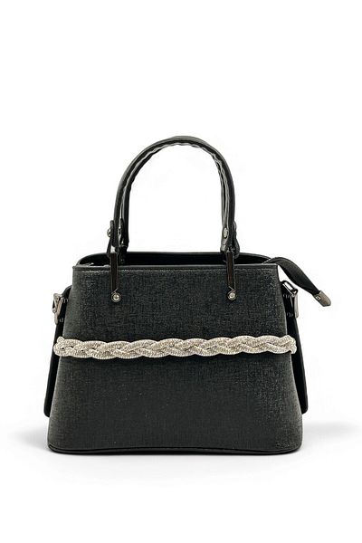 RAVZADERİ Shoulder Bag Full Lined Adjustable Long Strap Shoulder and Arm Bag Compartment Bag