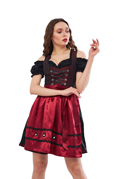 mbderoos Exquisite Dirndl "Bea'' Taffeta / authentic cultural quality clothin...