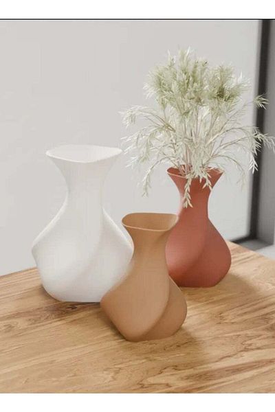 3D Brothers Elegant Modern Vase
