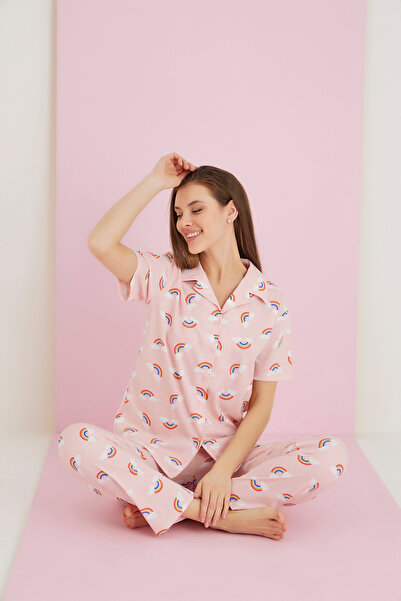 ELİTOL SET DE Pijamale CU BUTON DE PIATĂ