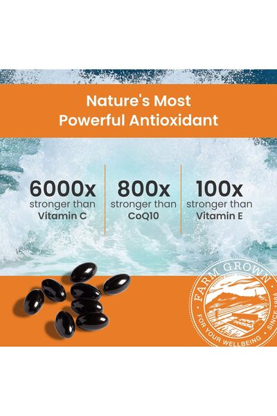 Nutrex Hawaii BioAstin Astaxanthin 12mg, 50 Softgels - Antioxidant for Eye, Skin, Joint & Immune Health