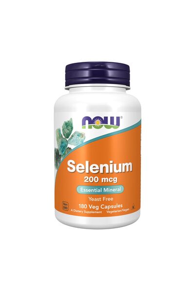 Now Foods المكملات الغذائية، السيلينيوم (L-سيلينوميثيونين) 200 ميكروجرام، معد...