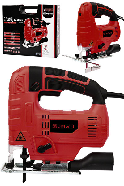JetVolt 800w Bakır Sargılı Professional Devir Ayarlı Dekupaj Bıçkı Testere Ma...
