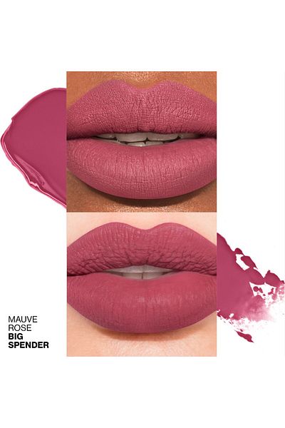 Smashbox Always On Longwear Matte Liquid Lipstick| Long Lasting, Waterproof + Non-Drying, Big Spender