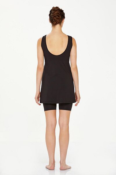 MARESİVA Semi-covered swimsuit with strappy sleeves tights