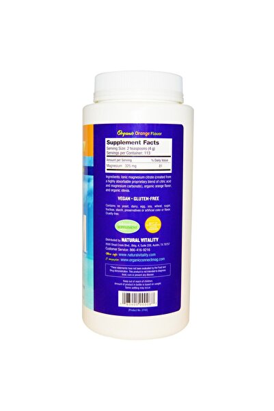 Natural Vitality Vitamin Calm Orange