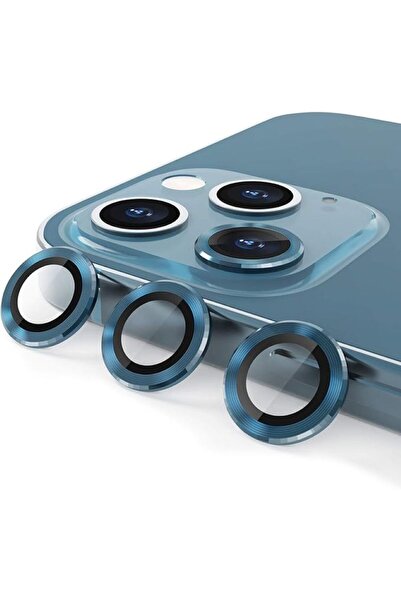 izzytech واقي عدسة الكاميرا ذو اللون الأزرق فائق المتانة ومضاد للخدش متوافق م...